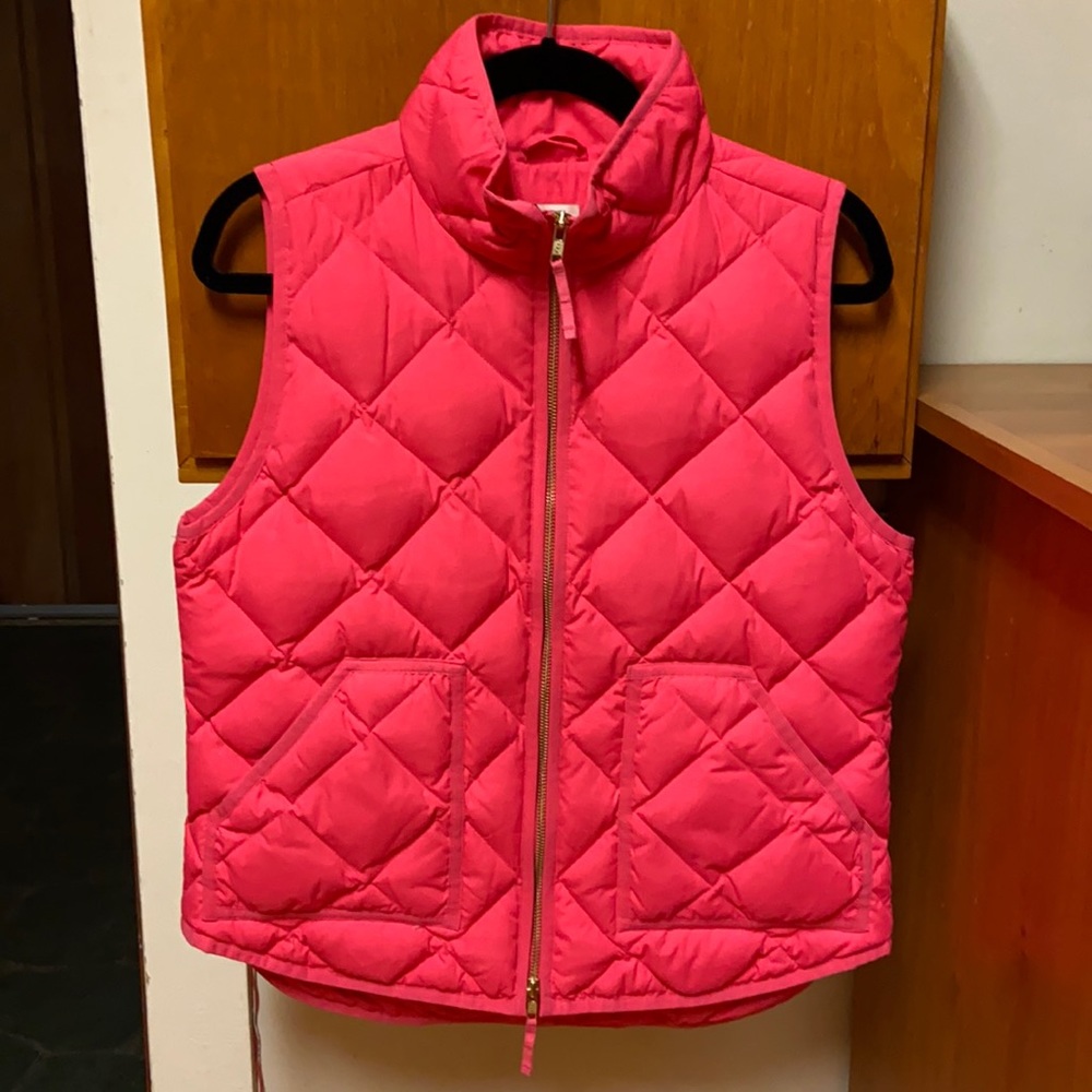 EUC J. Crew quilted vest